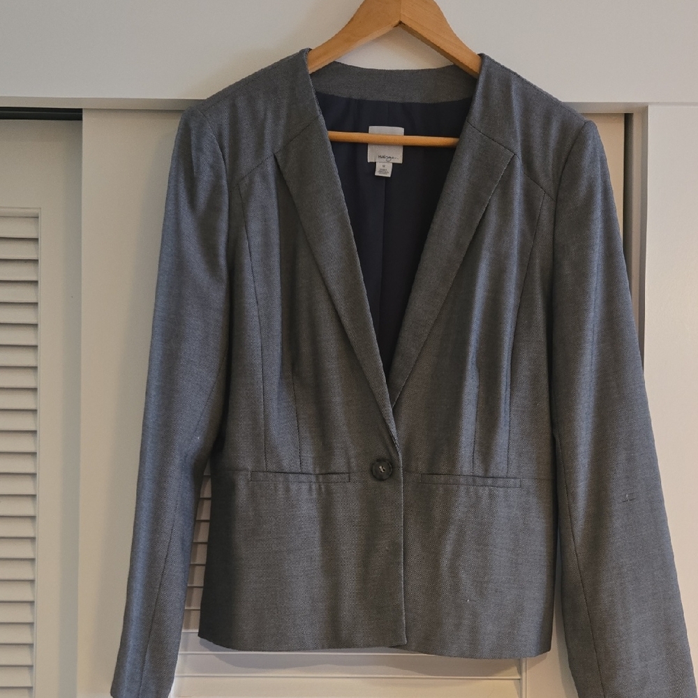 Halogen Classic Gray Blazer